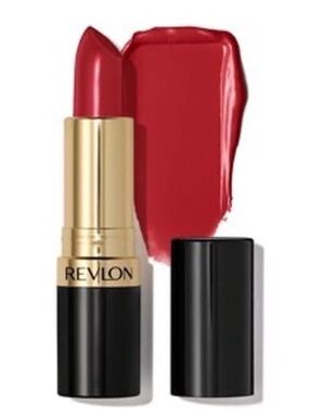 Revlon Super Lustrous Lipstick 525 Wine With Everything Crème Finish Red Lip New